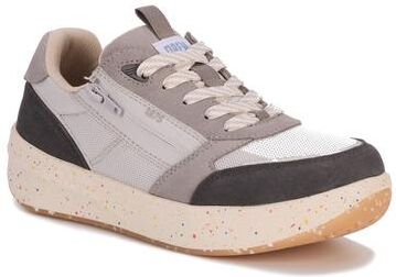 Women's Happy Double Zip Sneaker by Drew in Grey (Size 7 M)