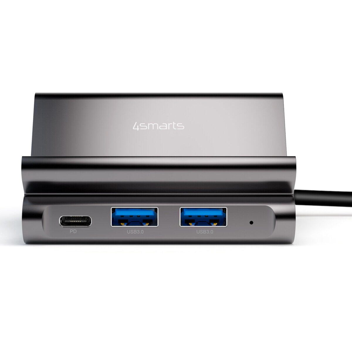 4smarts 7in1 Hub Universal Tablet und Phone Stand plus DeX-Modus grau 456337