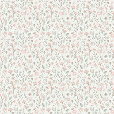 Veer Decor Blushed Meadow Wallpaper