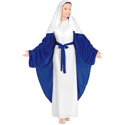 Widmann HEILIGE MARIA (Tunika mit Umhang, Gürtel, Kopfbedeckung), XL (XL)