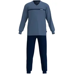 Tom Tailor Pyjama »Maine« - Herren - Gr. XXL - blau