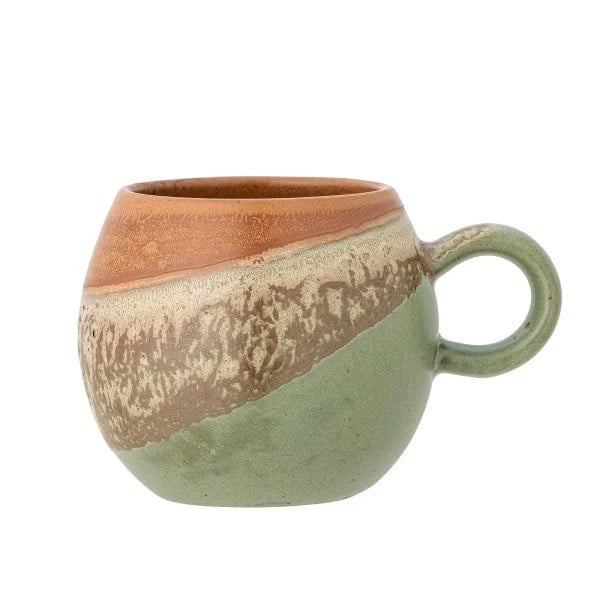 Bloomingville Paula Mug, Groen, Stoneware