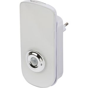 Brennenstuhl Nachtlicht SSL40 A LED, für Steckdose, mit Dämmerungssensor & Bewegungsmelder, warmweiß
