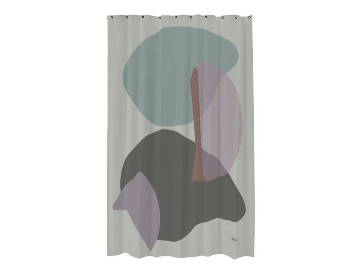 Mette Ditmer - Gallery Duschvorhang, frost green