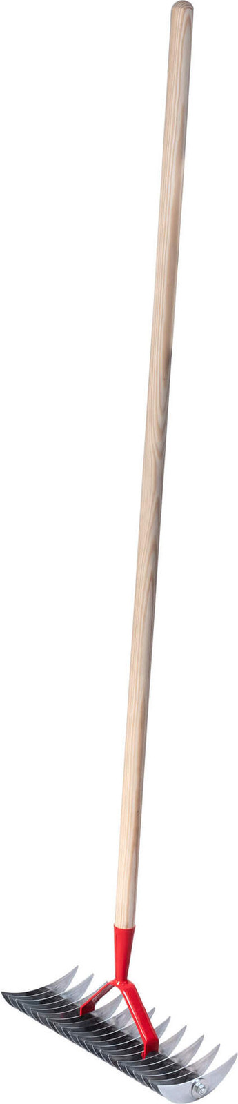 KADAX Strand handmatige verticuteermachine voor de tuin met steel, metaal, 36 cm