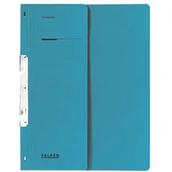 Falken Einhakhefter - halber Deckel blau, 23.8x30.5 cm