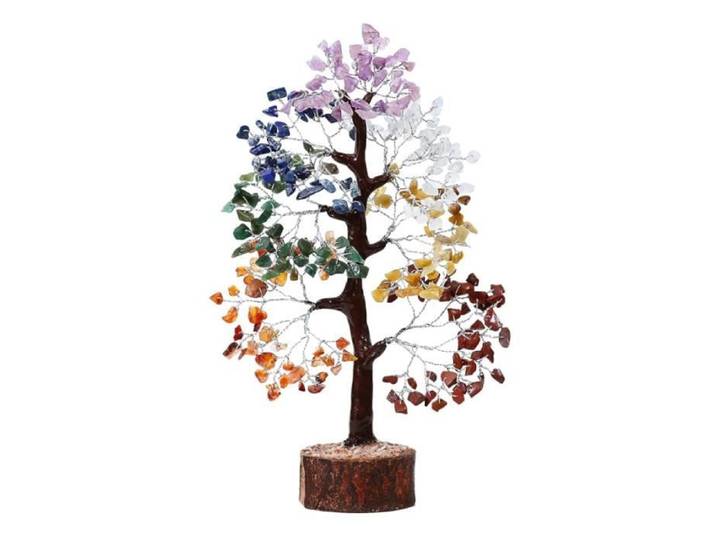 Arbre Cristal - ZGEER - Améthyste - 7 Chakras - Énergie Positive - Décoration Intérieure