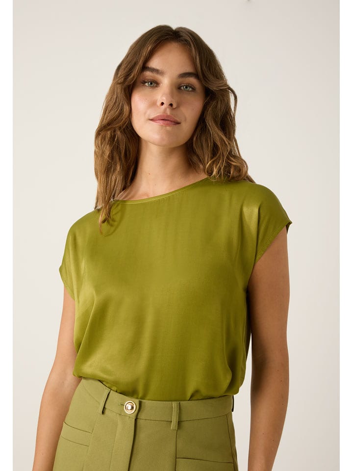 More & More Bluse in Grün - 38