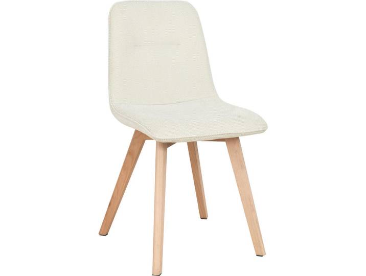 Stylife Stuhl, Buchefarben, Beige, Holz, Buche, Pappel, massiv, Sperrholz, X-Form, 45x88x54 cm, Esszimmer, Stühle, Polsterstühle