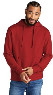 Allmade AL4000 Organic French Terry Pullover Hoodie in Revolution Red size XL   Cotton