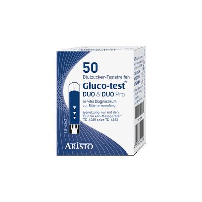 Gluco Test DUO Teststreifen 50 St