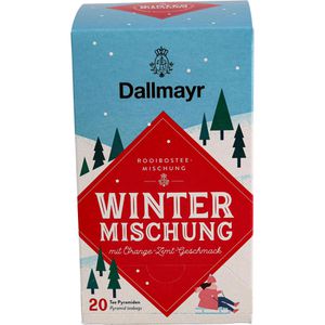 Dallmayr Tee Wintermischung, Rooibostee, 54 g, 20 Pyramidenbeutel