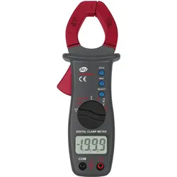 REV, Multimeter, Zangenamperemeter digit. sw/rt Stromzange digital CAT II 250 V Anzeige (Co (CAT II 250V, Zangenstrommesser)