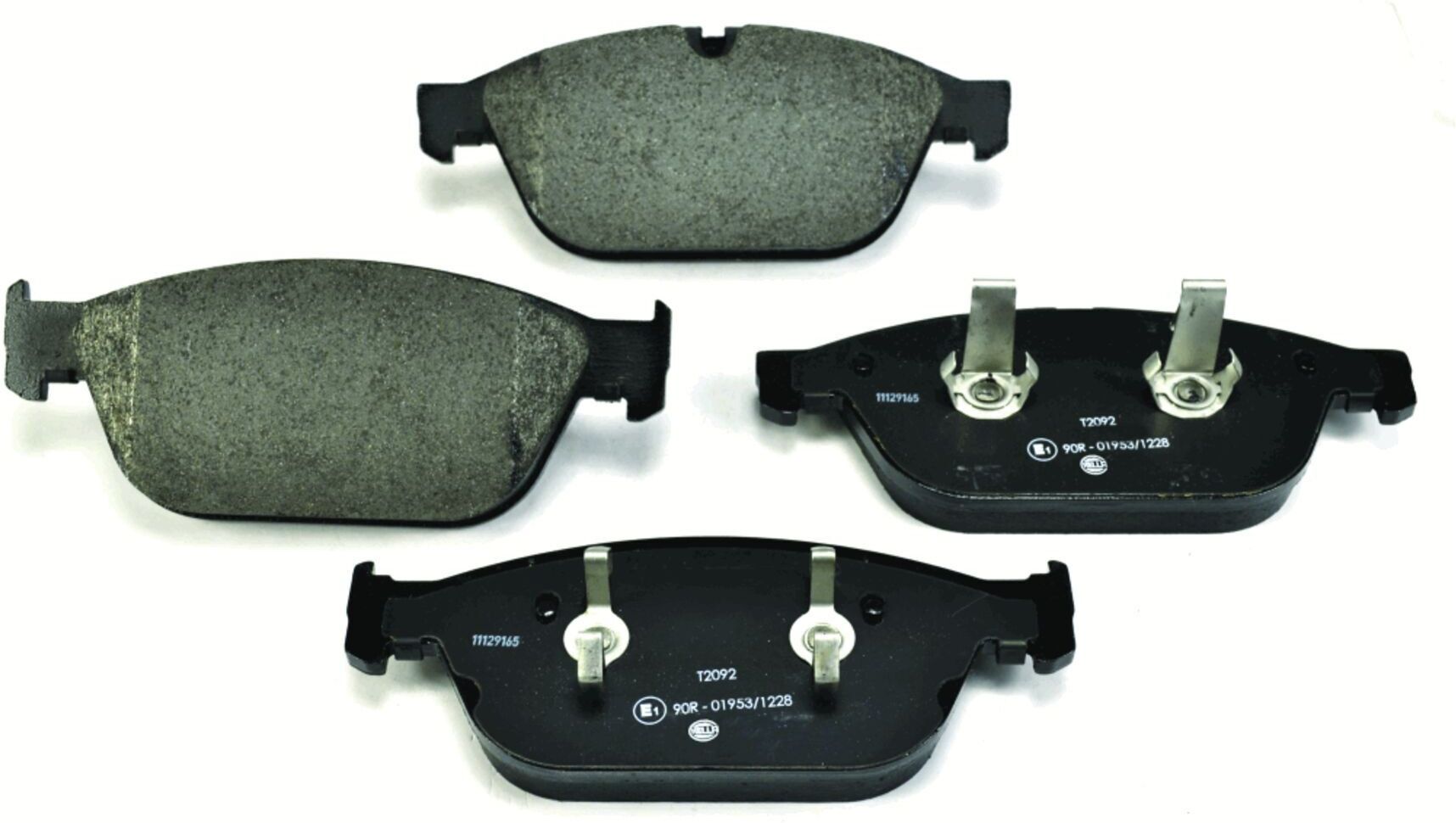 HELLA 8DB 355 016-021 Brake pad set