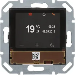 Berker Temperaturregler KNX TFT-Display+BCU 80440100