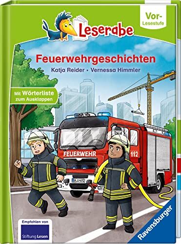 Katja Reider - Feuerwehrgeschichten - Leserabe ab Vorschule - Erstlesebuch für Kinder ab 5 Jahren (Leserabe – Vor-Lesestufe) - Preis vom 13.10.2026 11:25:28 h
