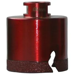 DIEWE Premium Bohrkrone Granit Steinplatten Feinsteinzeug Fliesen Keramik 60mm