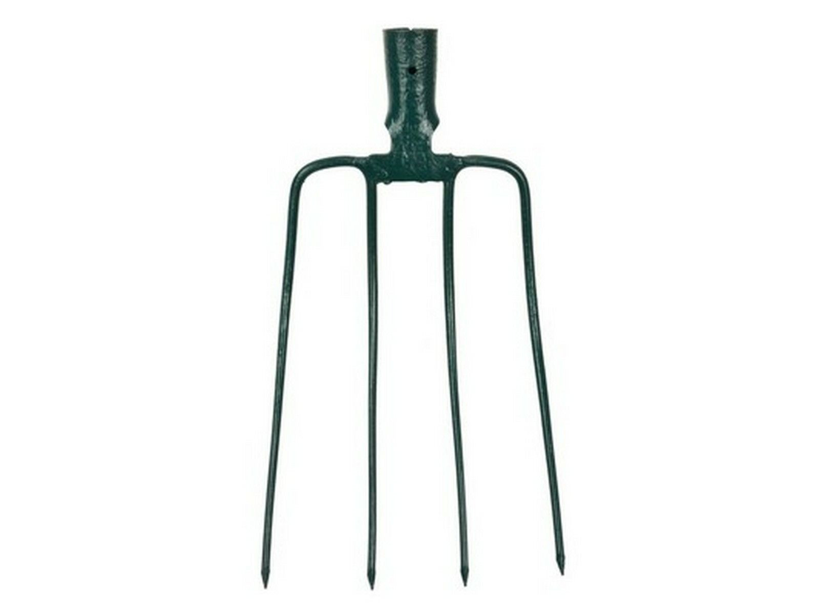 Geko Groene vierpuntige mestvork voor de tuinbouw