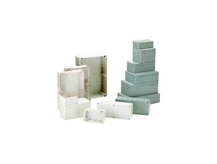 Gainta G353 Afdichtde ABS-behuizing, donkergrijs, 222 x 146 x 75 mm