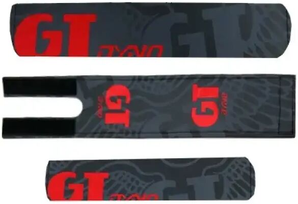 GT BMX Protektoren-Set (Schwarz/Rot)