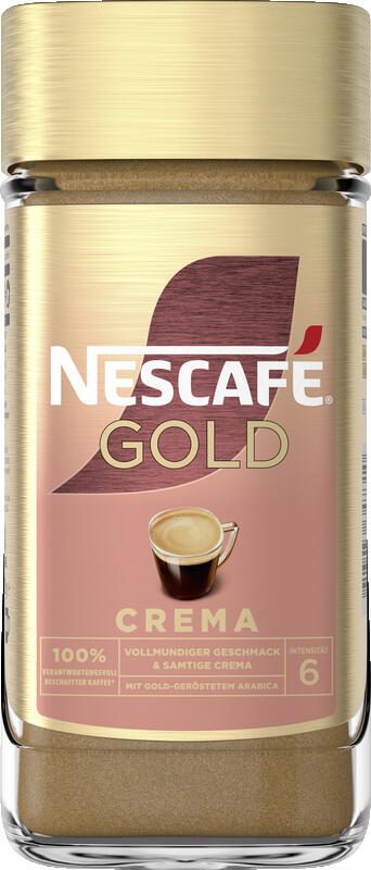 NESCAFÉ Instantkaffee Gold crema 200,0 g 12341557