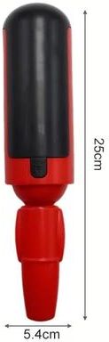 Inspired Finds Reusable Pet Hair Remover Lint Roller Brush Multi Purpose Sticker Lint Remover red