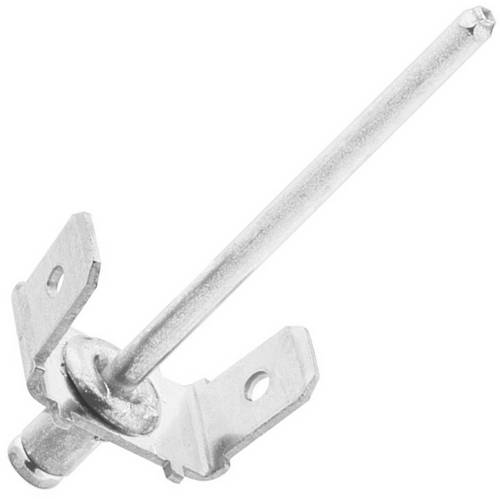 PB Fastener RIVZN 263 Erdanschluss Steckbreite: 6.3mm Steckdicke: 0.8mm 180° Unisoliert Metall