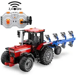 Jamara CaDA Traktor mit Pflug 1:17 2,4GHz Bricks