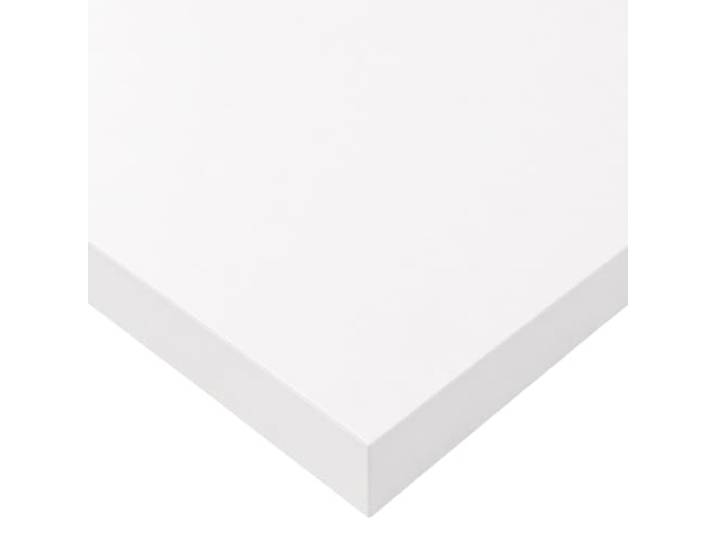 POKAR Tischplatte 120x70 cm Schreibtischplatte 25 mm Stärke Ideal für höhenverstellbare Schreibtische und Esstische Robust und Langlebig Made in EU Weiß