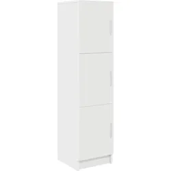 vidaXL Weißes Sideboard Weiß MDF Holz Mittel Weißes Sideboard