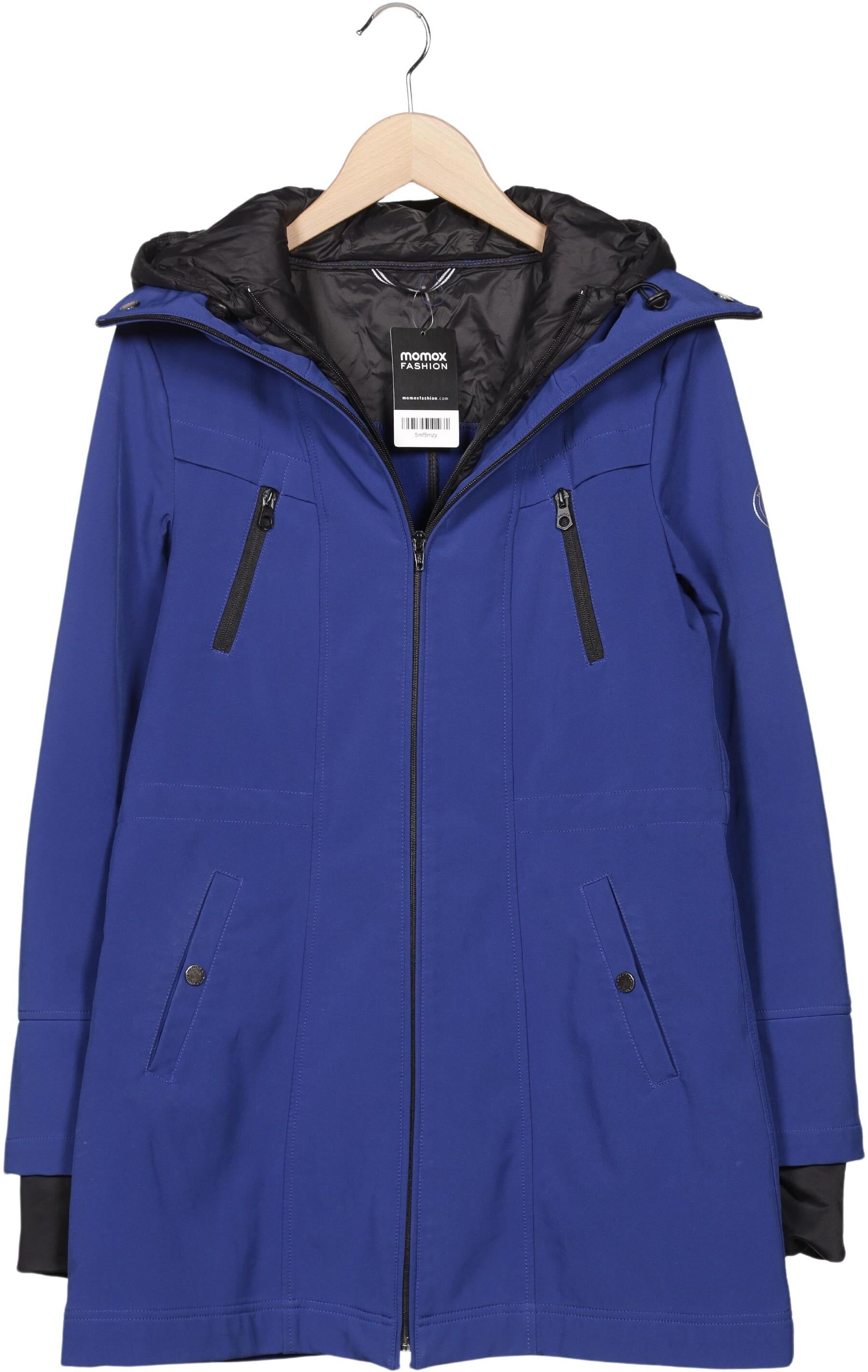 Nautica Damen Jacke, Blau, Gr. M, Synthetik - Second Hand