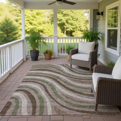 Addison Rugs Machine Washable Indoor/ Outdoor Traditional Mimi Chantille Rug