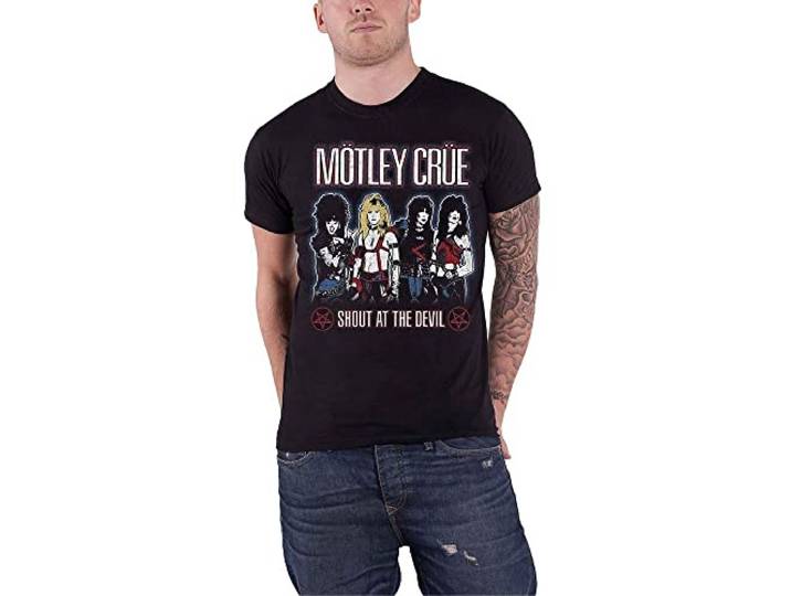 T-Shirt # Xl Unisex Black # Shout At The Devil
