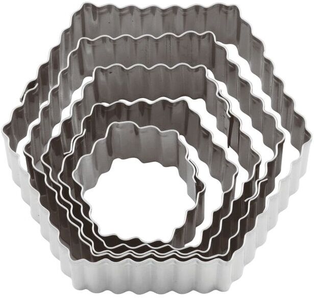 Paderno Tagliapasta esagono festonato 5 pz