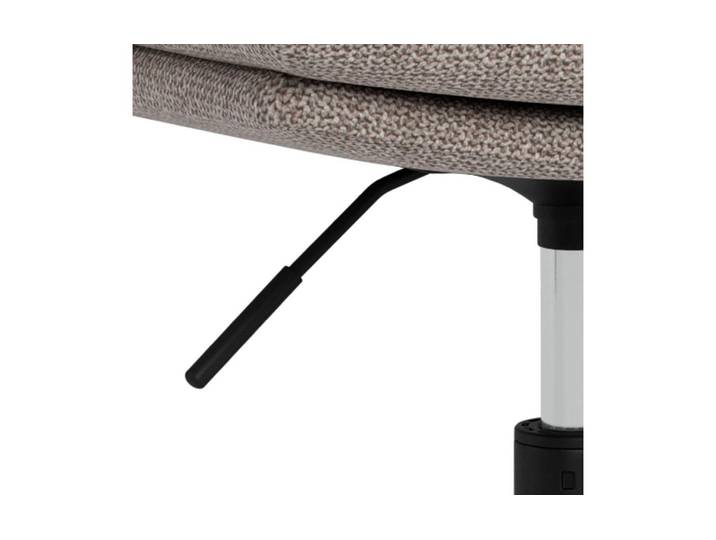 Schreibtischstuhl AC DESIGN Flynn , beige (hellbraun), Metall, Polyester, Stühle, Schreibtischstuhl
