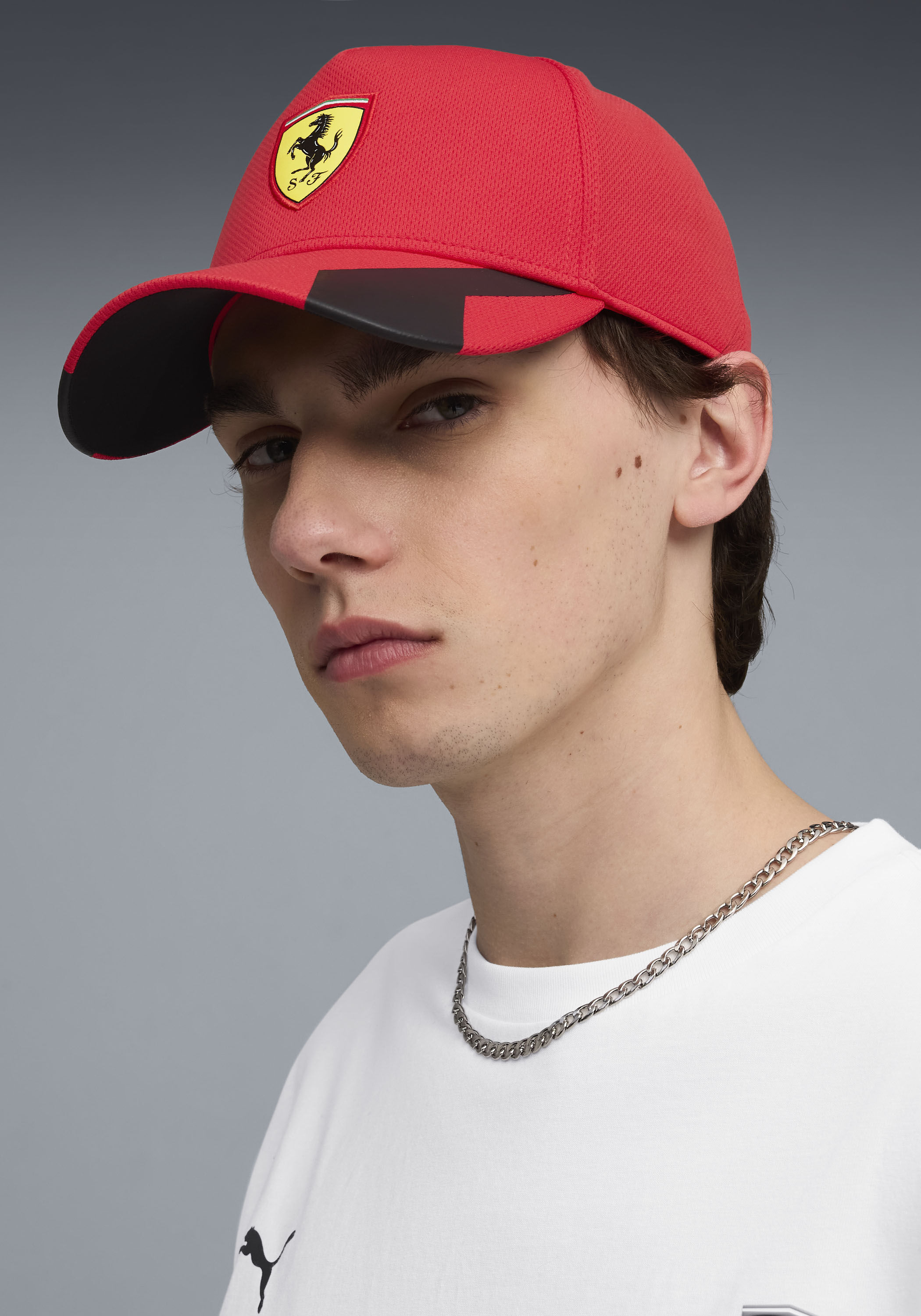Baseball Cap PUMA "FERRARI BB CAP", rot (rosso corsa), Web, , unifarben, Caps Baseball Cap, verstellbare Passform, sportlicher Stil, leichtes Design rosso corsa Einheitsgröße