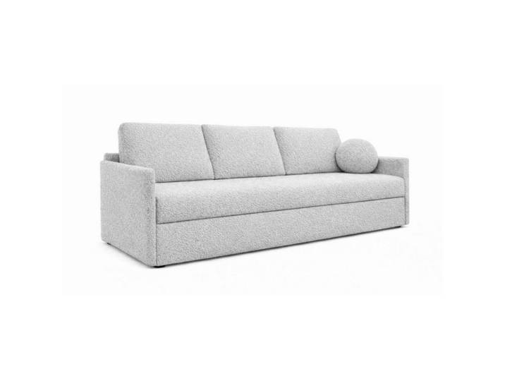 Sepro Meble Sofa Hellgrau Sisi Mit Schlaffunktion, Grau, 207x90x87 cm, Wohnzimmer, Sofas & Couches, Sofas