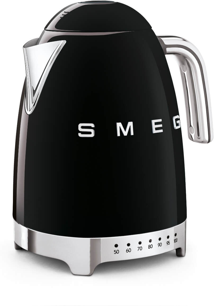 Smeg 50's Style Retro KLF04 Variable Temperature Jug Kettle - Black