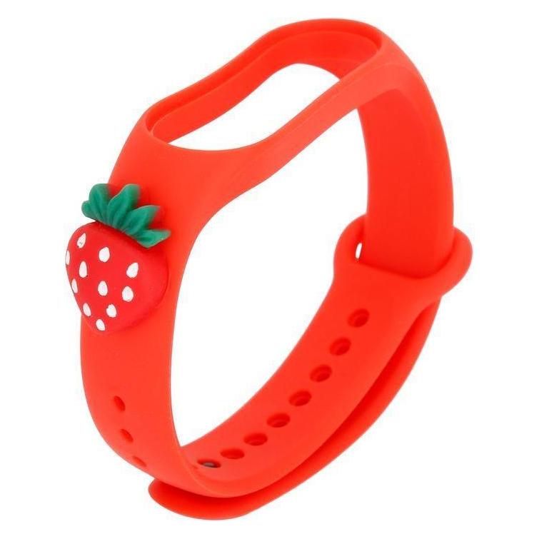 OEM Smartband für Kinder M5/M6/M7, Farbe: Rote Erdbeere (Silikon) (59929854)