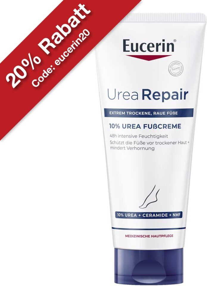Eucerin UreaRepair 10% Urea Fußcreme