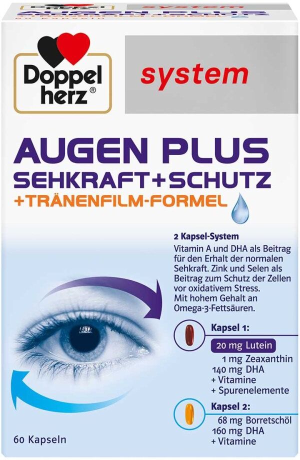 Doppelherz system AUGEN PLUS SEHKRAFT + SCHUTZ
