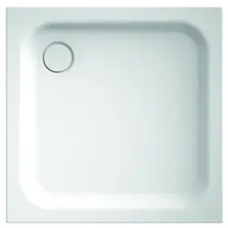 Bette Supra Rechteck-Duschwanne 1570, 75x85x6,5 cm weiß Glasurplus, 1570-000PLUS 1570-000PLUS