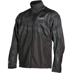 O Neal, Herren, Velojacke, MX Motocross Regenbekleidung (S), Schwarz, Grau, S