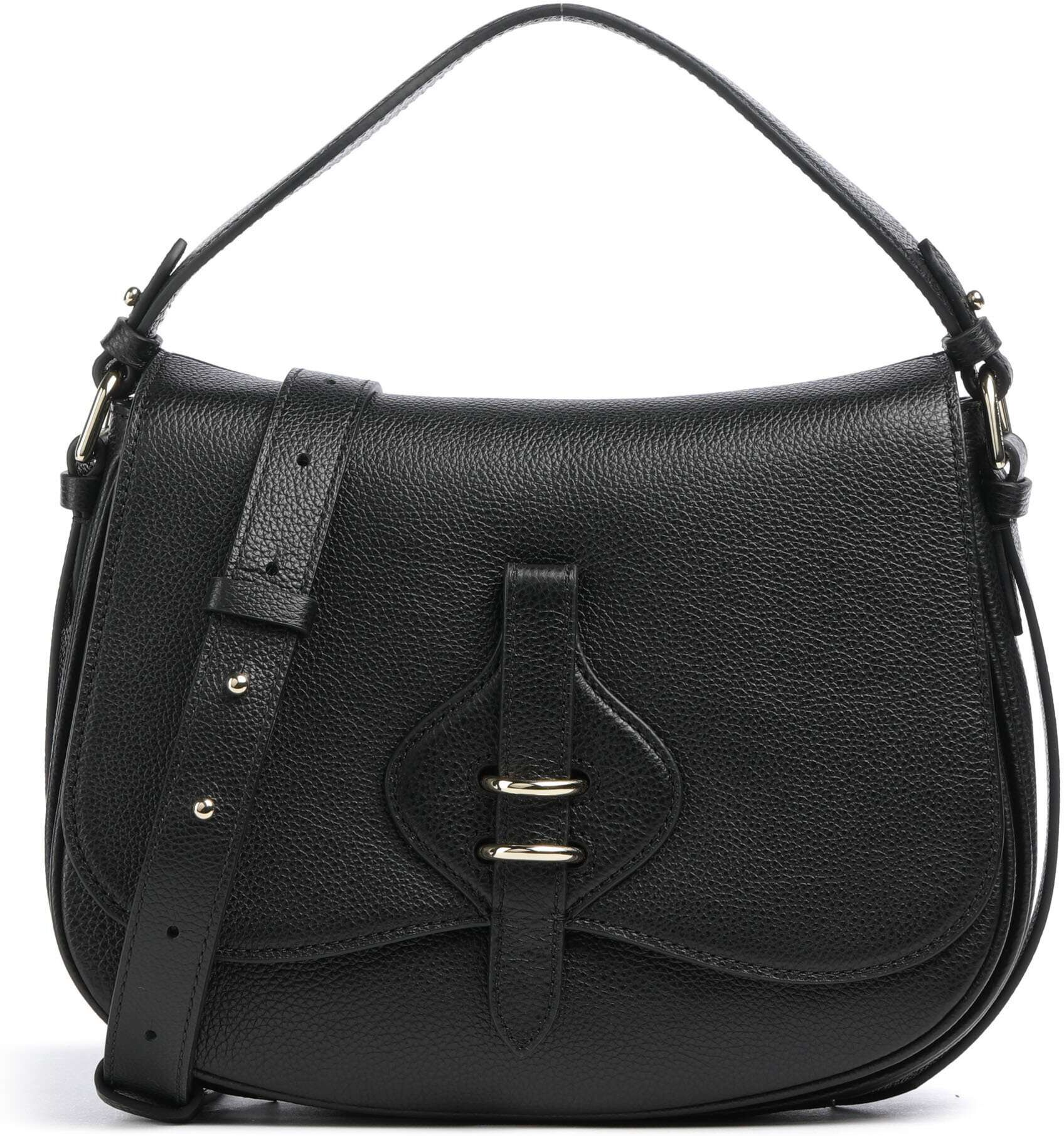 Coccinelle Mavery Handtasche aus Leder, schwarz