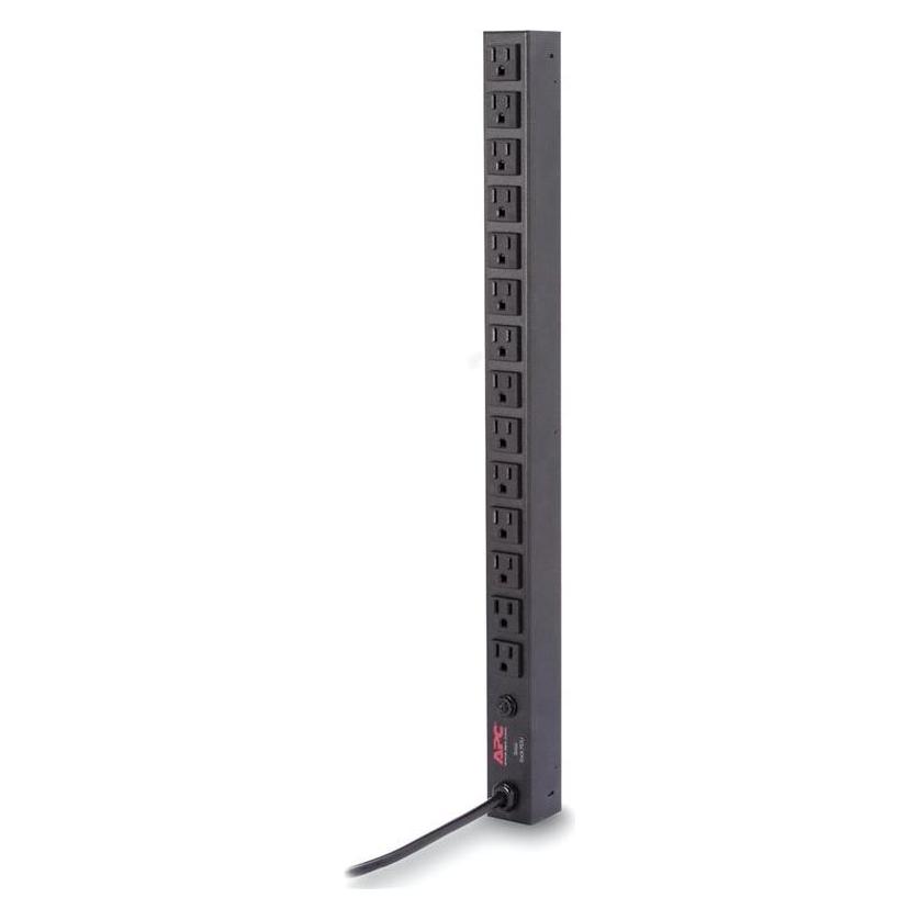 APC Rack PDU, Basic, Zero U,, 100/120V, (14) 5-15 (AP9567)