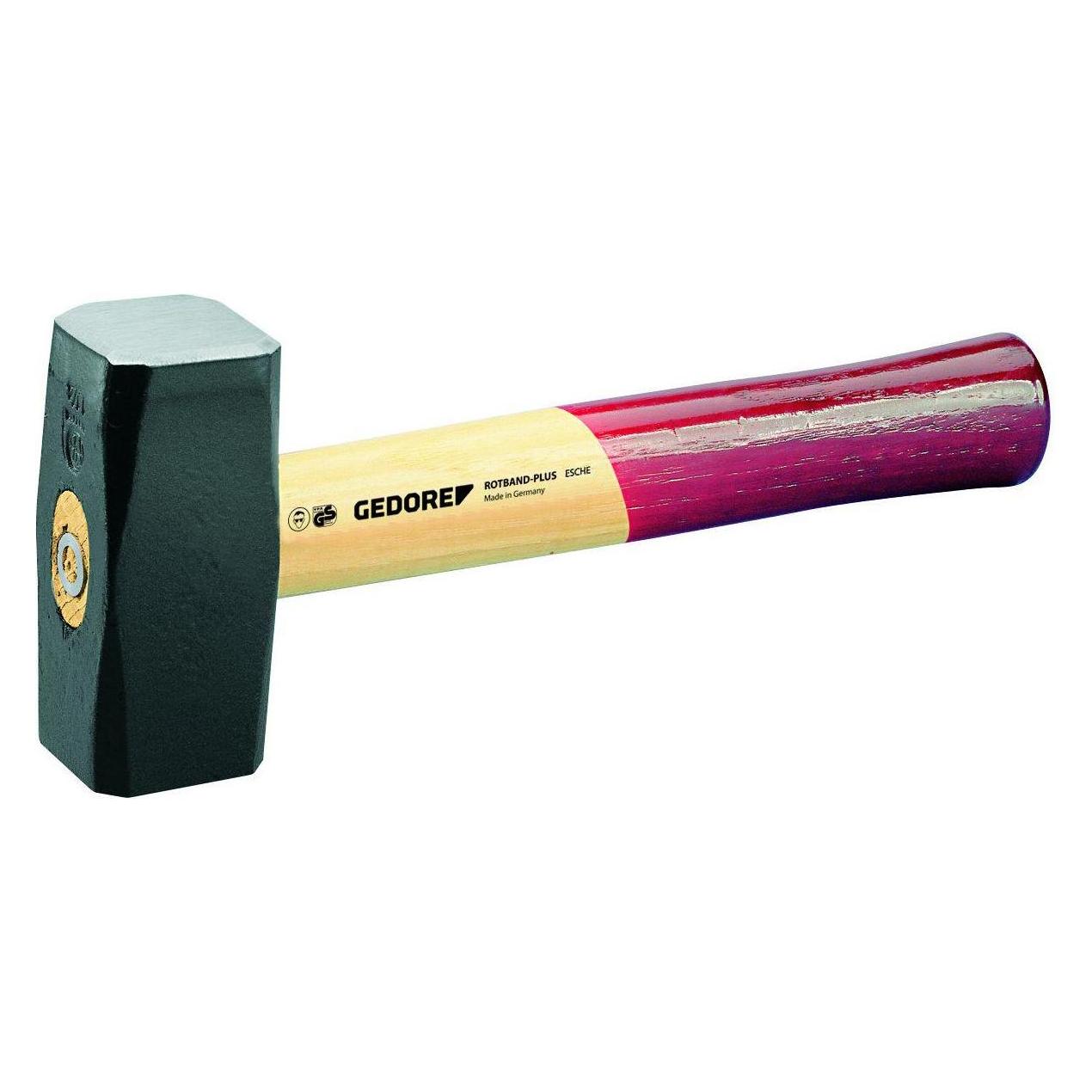 Gedore 20 H-1500 Fäustel mit Hickorystiel 1500 g (1740 g) (8635560)