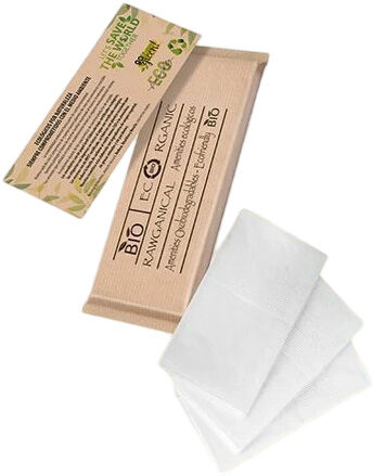 Tirolix Set 400 Pezzi Set di 3 Fazzoletti Rawganical Bio