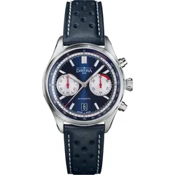 Davosa Pilot Newton Pilot Rally Chronograph Limited Edition 161.536.45 - blau,weiße Ziernaht - 44mm