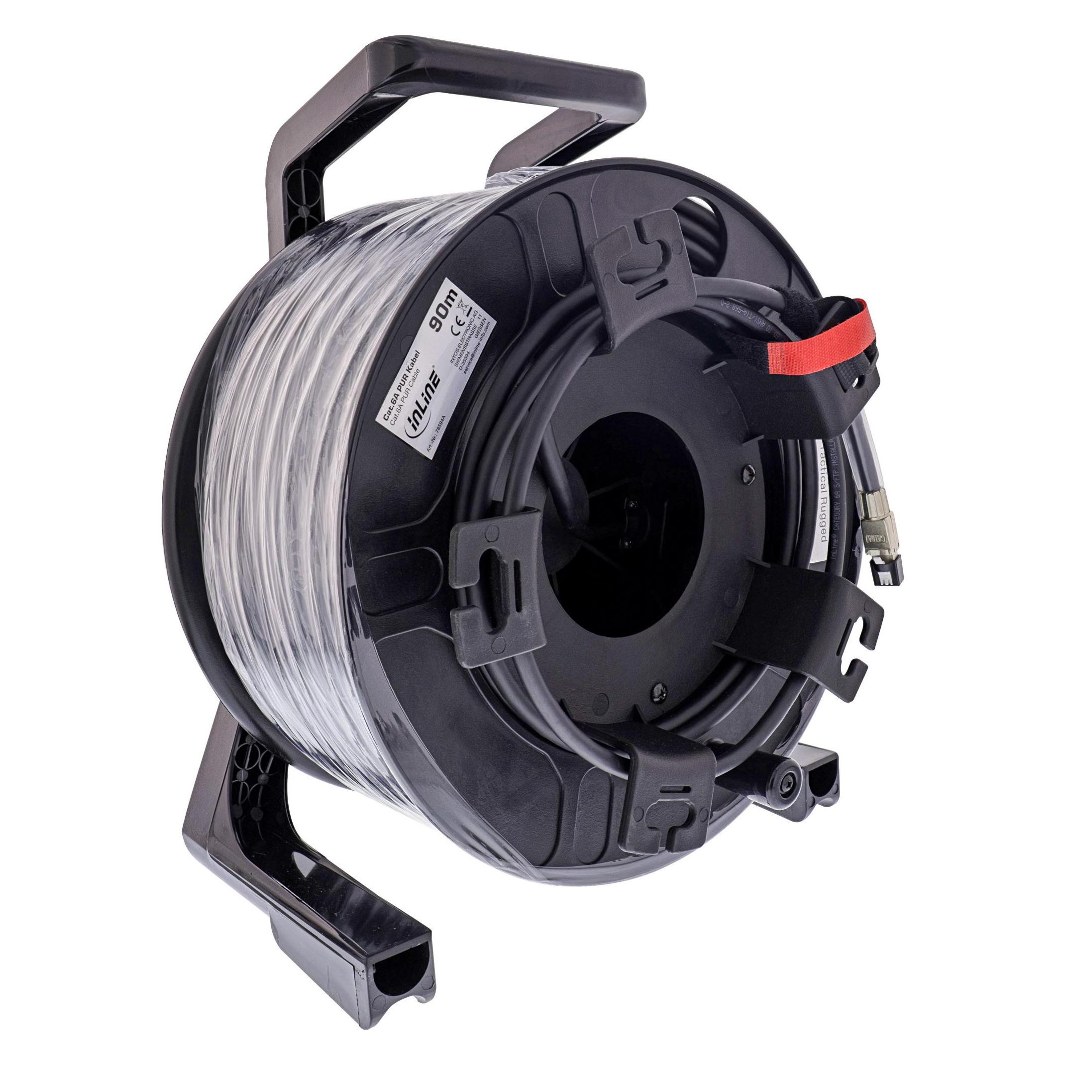 InLine Netzwerk-Kabeltrommel IP67 Outdoor PUR (78594A)