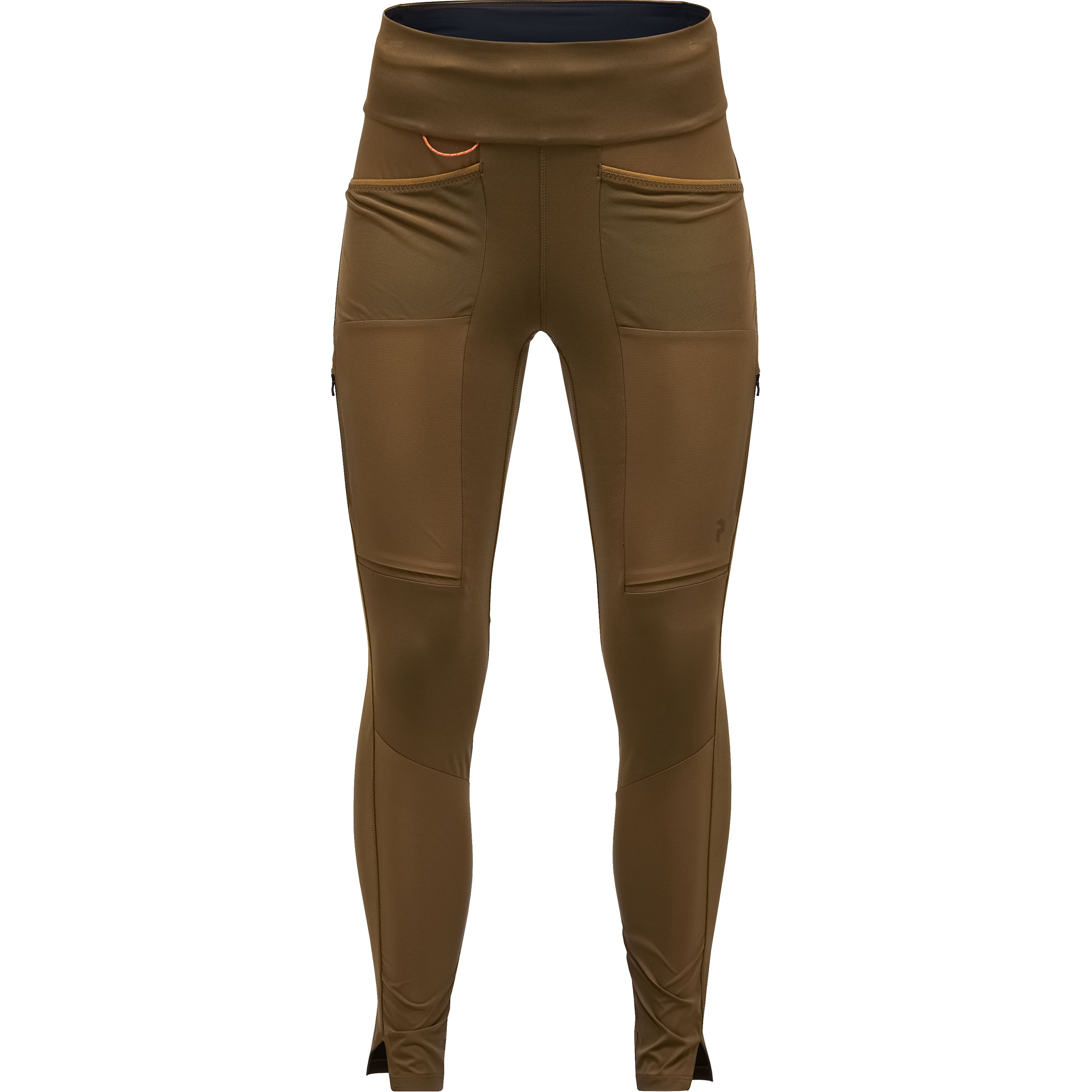 Peak Performance Ascent Track Tights Damen Tights & Leggings oliv Größe M Lifestyle Schnell trocknend Wasserabweisend